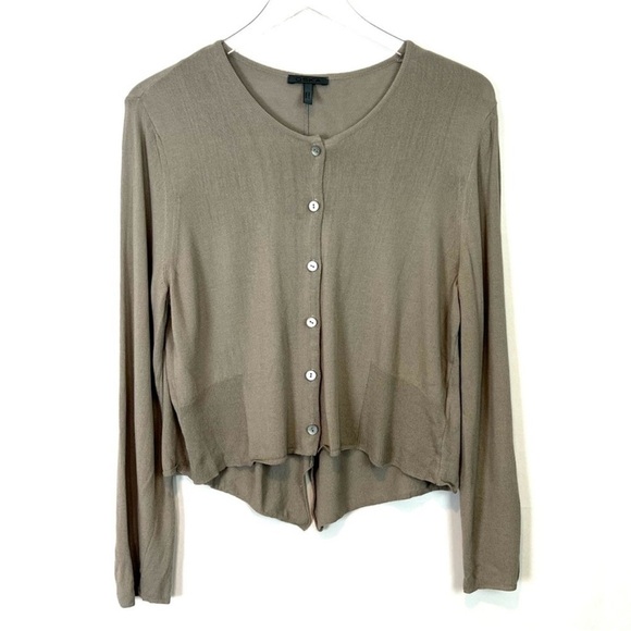 Oska Button Down Cardigan Sweater 12 Lightweight Lagenlook - Picture 1 of 8